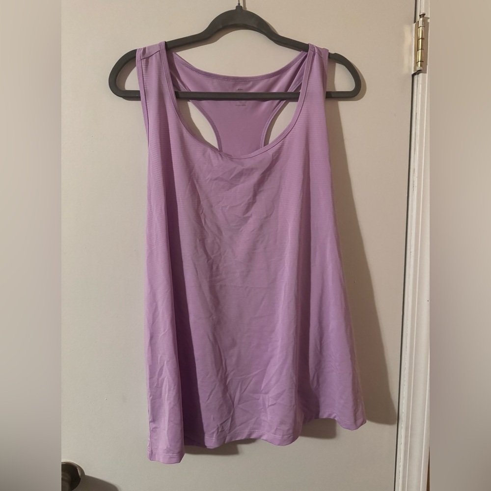 IDEOLOGY PLUS SIZE TANK PURPLE